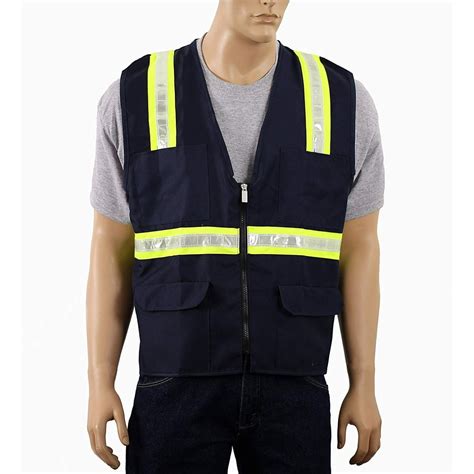 safety vest navy blue.